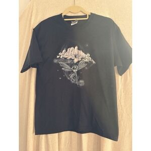 SKE Toshimakia Fairy Graphic T Shirt Black Adult M Y2K 2000s Streetwear